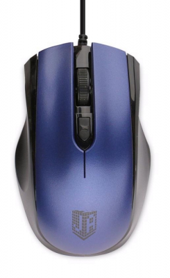 Мышь компьютерная JET.A Comfort OM-U50 синяя от магазина Лидер