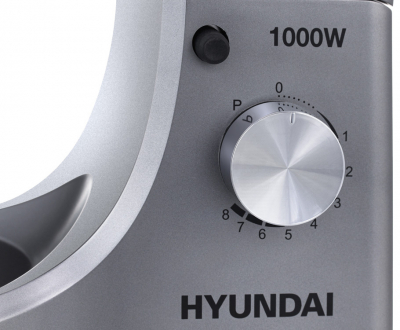 Миксер планетарный Hyundai HYM-S5451 1000Вт серый/черный от магазина Лидер