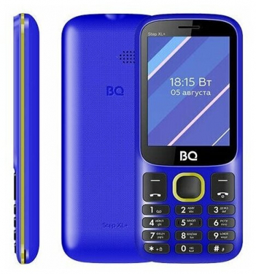 Мобильный телефон BQ 2820 Step XL+ Черно оранжевый от магазина Лидер