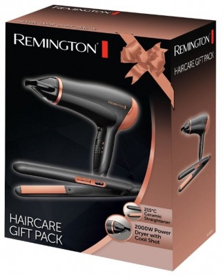 Набор Remington фен и выпрямитель для волос D3012GP от магазина Лидер