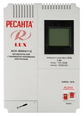 Стабилизатор РЕСАНТА АСН-5000 H/1-Ц Lux от магазина Лидер
