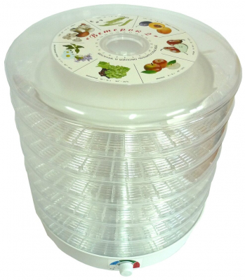 Сушилка для овощей 'Ветерок-2' ЭСОФ-2-0,6/220-02 6поддонов прозрачный от магазина Лидер
