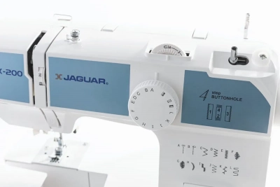 Швейная машина JAGUAR LX-200 бело-голубой от магазина Лидер