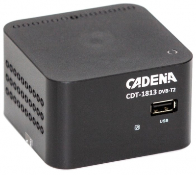 Ресивер цифровой CADENA CDT-1813 DVB-T2 от магазина Лидер