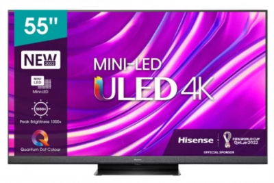 Телевизор LED Hisense 55" 55U8HQ темно-серый 4K Ultra HD 120Hz DVB-T DVB-T2 DVB-C DVB-S DVB-S2 USB WiFi Smart TV (RUS) от магазина Лидер