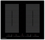 Индукционная варочная поверхность Maunfeld EVI.594.FL2(S)-BK черный от магазина Лидер