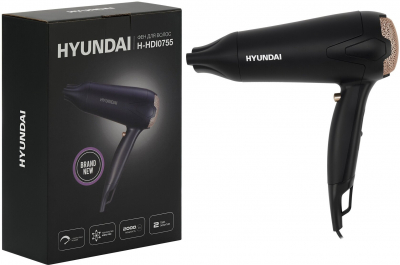 Фен HYUNDAI h-HDI0755 2000вт черный от магазина Лидер