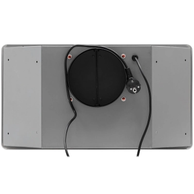 Вытяжка полновстраиваемая KRONA Sven 600 white One knob Inox от магазина Лидер