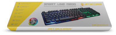 Клавиатура JET.A Smart Line M200 Игровая Черная от магазина Лидер