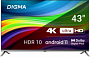 Телевизор DIGMA DM-LED43UBB41 Smart 4K от магазина Лидер