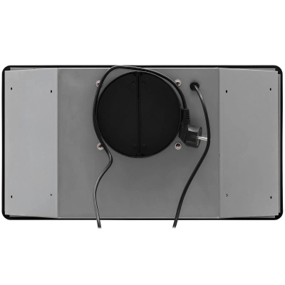 Вытяжка полновстраиваемая KRONA Sven 600 Black One knob Inox от магазина Лидер