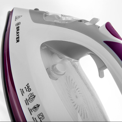 Утюг BRAYER 4014BR 2400Вт, пар 140г/мин от магазина Лидер