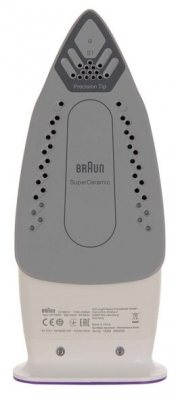 Утюг BRAUN SI1080 VI бело-фиолетовый от магазина Лидер