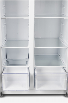 Холодильник (side by side) HYUNDAI CS4502F белый от магазина Лидер